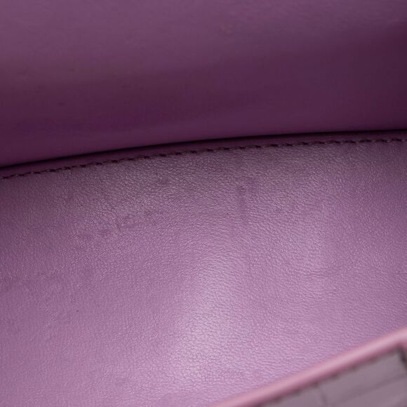 Balenciaga Shiny Croc Embossed Calfskin Hourglass XS Top Handle - Picture 14 of 16